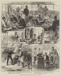 På vei til Souakim (gravering) av English School