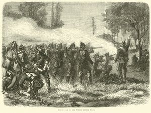 Møte i skogen før Metz, oktober 1870 av English School