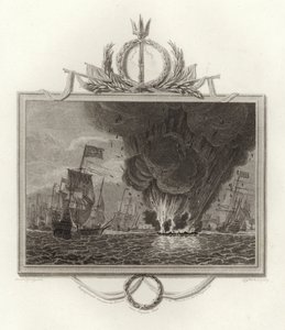 Forlovelse mellom den franske og engelske flåten i kanalen 10. august 1512 av English School