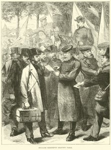 Engelske innbyggere forlot Paris, oktober 1870 av English School