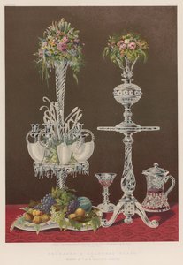 Gravert og farget glass av herrene W P og G Phillips, London av English School