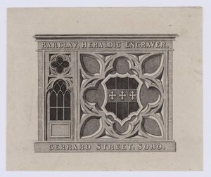 Gravør, Barclay, byttekort av English School