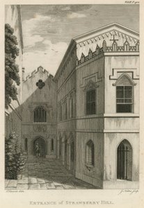 Inngang til Strawberry Hill, London av English School