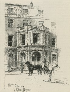 Inngang til de nye Crafton Galleries av English School