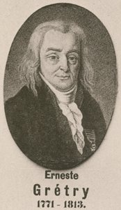 Erneste Gretry (gravure) av English School