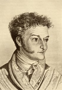 Ernst Theodor Amadeus Hoffmann (1776-1822) (gravering) av English School
