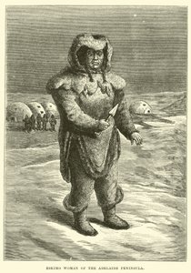Eskimo-kvinne på Adelaide-halvøya av English School