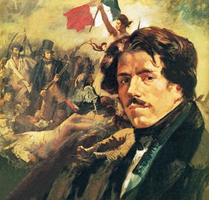 Eugene Delacroix av English School
