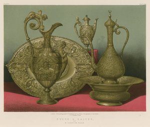 Ewers og Salver av M Gueyton, Paris av English School