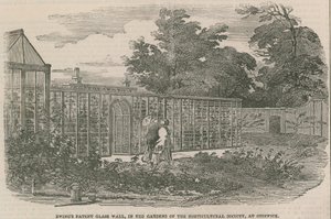 Ewings Patent Glass Wall, i hagene til Horticultural Society i Chiswick av English School