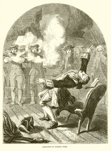 Henrettelse av admiral Byng av English School