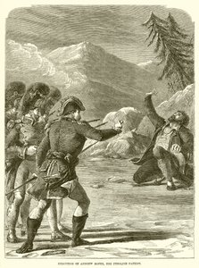 Henrettelse av Andrew Hoffer, The Tyrolese Patriot av English School