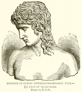 Ekstrem etnisk divergens--høyeste type.--(1) Eros of Praxiteles av English School