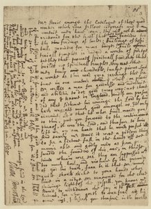 Faksimile av brev fra Oliver Cromwell til Mr Storie, datert St Ives av English School