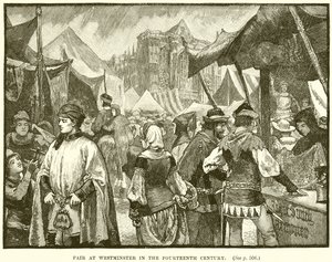 Messe i Westminster i det fjortende århundre av English School