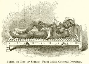 Fakir på Bed of Spikes av English School