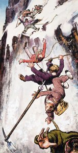 Faller av Matterhorn av English School