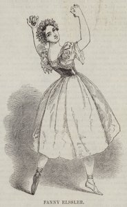 Fanny Elssler (gravering) av English School