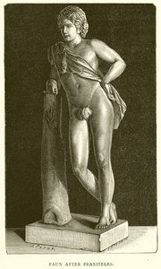 Faun etter Praxiteles av English School