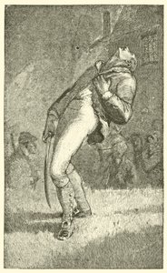 Felix Holt såret (gravering) av English School