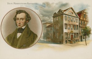 Felix Mendelssohn , tysk komponist og musiker av English School