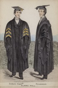 Fellesborger, pensjonist, Clare Hall av English School