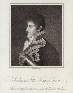 Ferdinand VII, konge av Spania av English School
