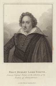 Først Dudley Lord North av English School