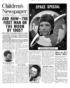 First Man on the Moon innen 1965, forsiden av 