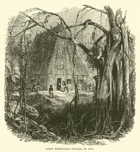 Første misjonskirke i Fiji av English School
