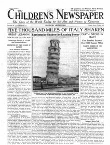 Five Thousand Miles of Italy Shaken, forsiden av 