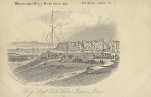 Flagstaff hill, Weston-super-mare (litho) av English School
