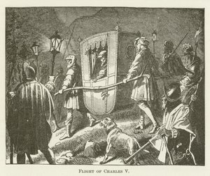 Flyvningen til Charles V av English School