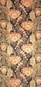 Floral, designet av The Silver Studio for forhandleren Richard Stanway av English School