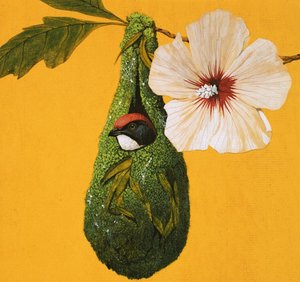 Blomsterspettfugl fra India og Australia av English School