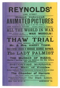 Flyer for Reynolds Lime Street, London av English School