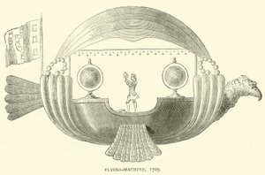 Flying-Machine, 1709 av English School