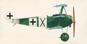 Fokker Dr 1 Triplane av English School