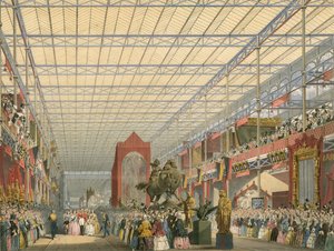 Utenlandsk skip for Den store utstillingen fra 1851 av English School