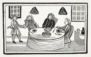 Fortunatus, illustrasjon fra Chap-books of the Eighteenth Century av John Ashton, pub. 1882 av English School