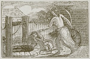 Lykken og gutten (gravering) av English School