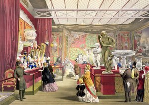 Frankrike nr. 3, fra Dickinsons Comprehensive Pictures of the Great Exhibition of 1851, publisert 1854 av English School