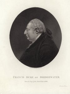 Francis Duke of Bridgewater av English School
