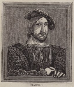 Francis I (gravering) av English School