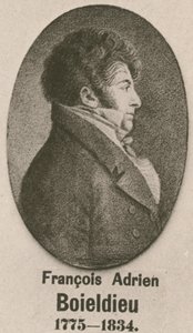 Francois Adrien Boieldieu (gravering) av English School