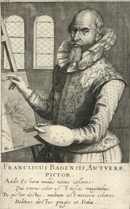 Frans Badens, maler av Antwerpen av English School