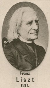 Franz Liszt (gravering) av English School