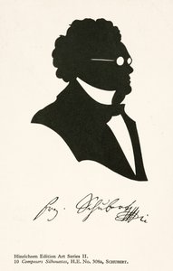 Franz Schubert , østerriksk komponist (litho) av English School