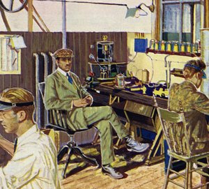 Fred Royce opprettet en fabrikk for å lage elektrisk utstyr av English School