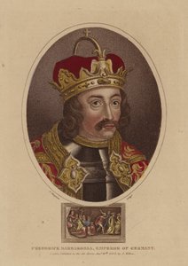 Frederick Barbarossa, keiser av Tyskland av English School